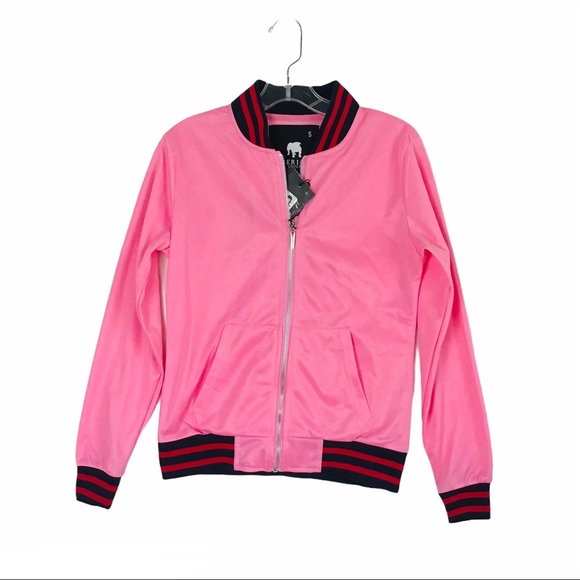 American Stitch Pink Varsity Jacket - Picture 2 of 10